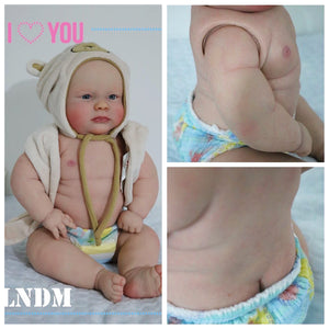 Realborn® 3-6 Month Chubby Belly/Back TORSO for 23-26" Dolls- #3599