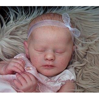 SECONDS Realborn® Evelyn Sleeping TWIN (19&quot; Reborn Doll Kit) - #1024
