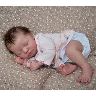SECONDS Realborn® Zuri Sleeping (18" Reborn Doll Kit) - #1790