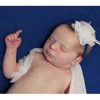 SECONDS Realborn® Madison Sleeping (19&quot; Reborn Doll Kit) - #1017