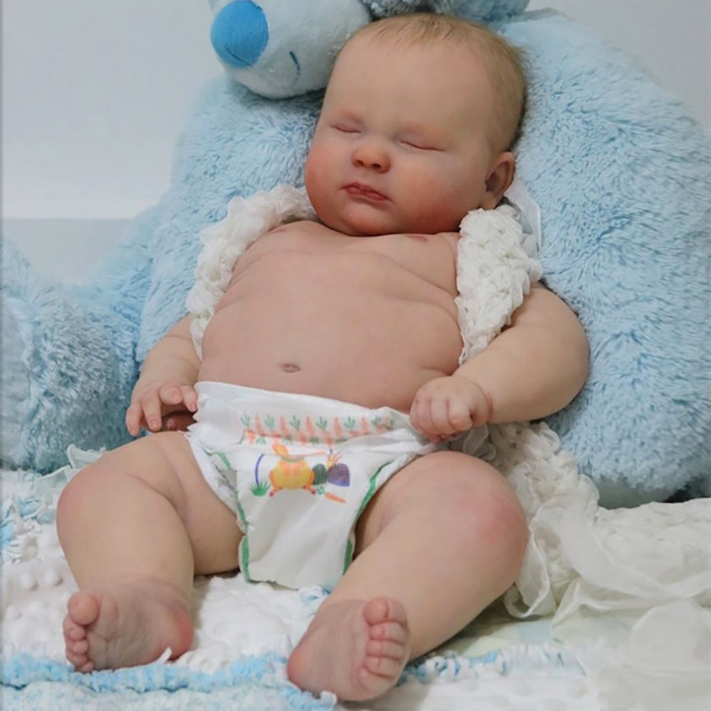 Realborn® 3 Month Joseph™ Sleeping (23 Reborn Doll Kit) - Bountiful Baby  (DP Creations LLC)