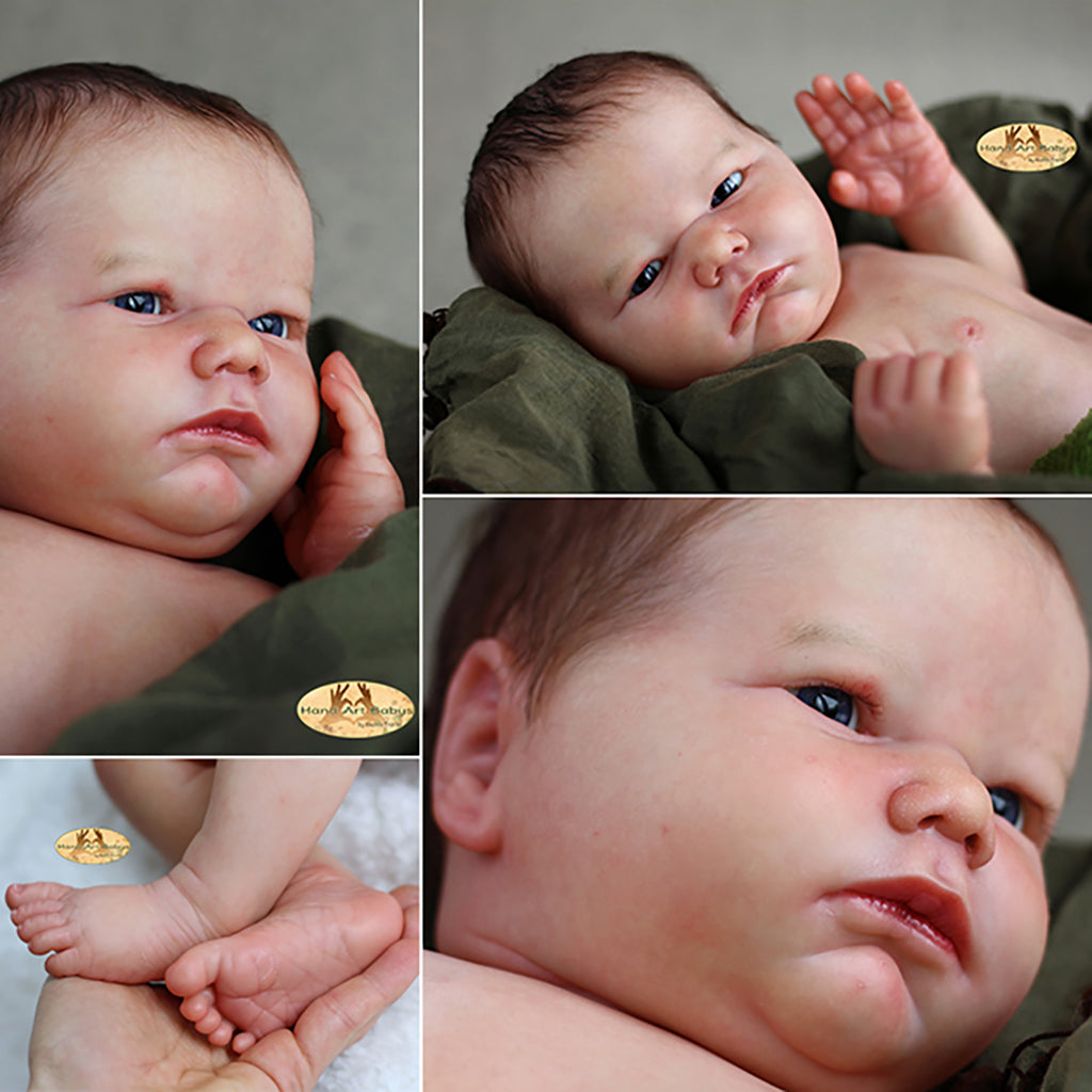 SECONDS Realborn® Landon Awake (21" Reborn Doll Kit) - #4043