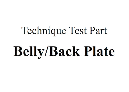 Peach BELLY or BACK PLATE Technique Test Part- #2109