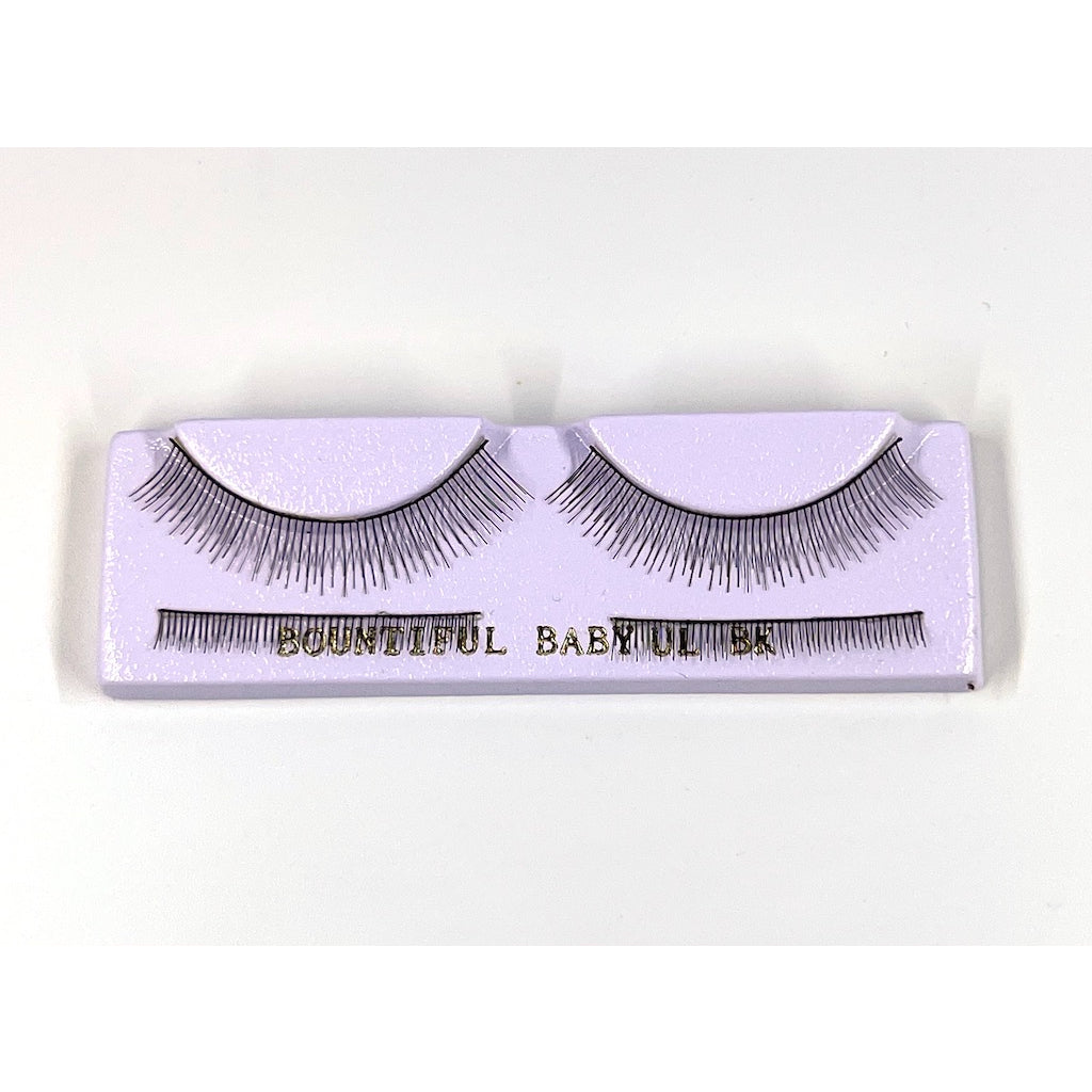 Upper and Lower Black Wispy Eyelashes - #2170