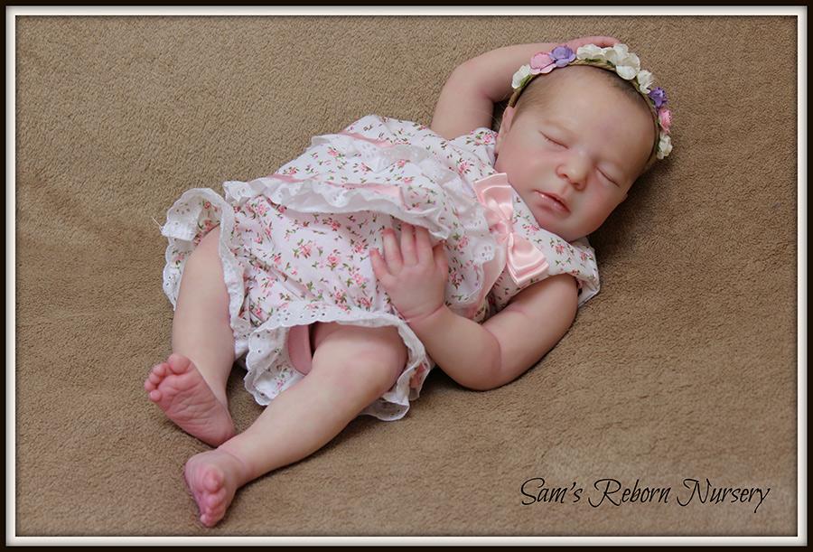 Realborn® Brittany Sleeping (20" Reborn Doll Kit)
